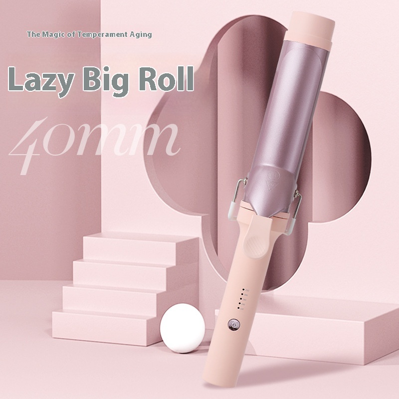 Curling Iron 40mm Big Wave Adjustable Temperature 36mm Electric Curling Iron Hairdressing Tool Splint