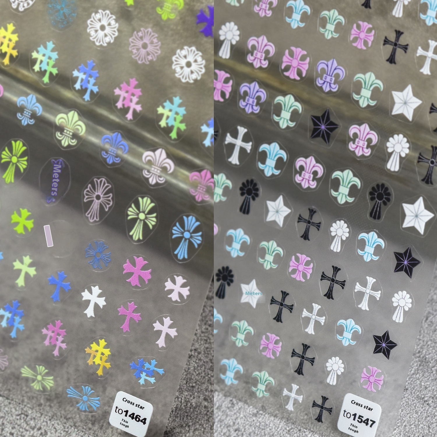 Tomoni Thin And Tough1464 Hot Back Glue Cute Nail Stickers Japanese Stickers5d Nail Stickers Color Crostar