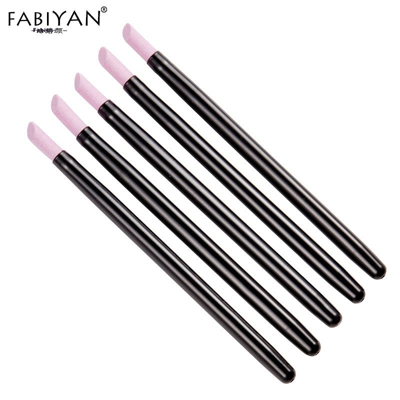 Nail Polishing Pen5 Pack Quartz Pen Exfoliating Repair Pen Polishing Stick Polishing Head Pen Tool Ceramic Pen
