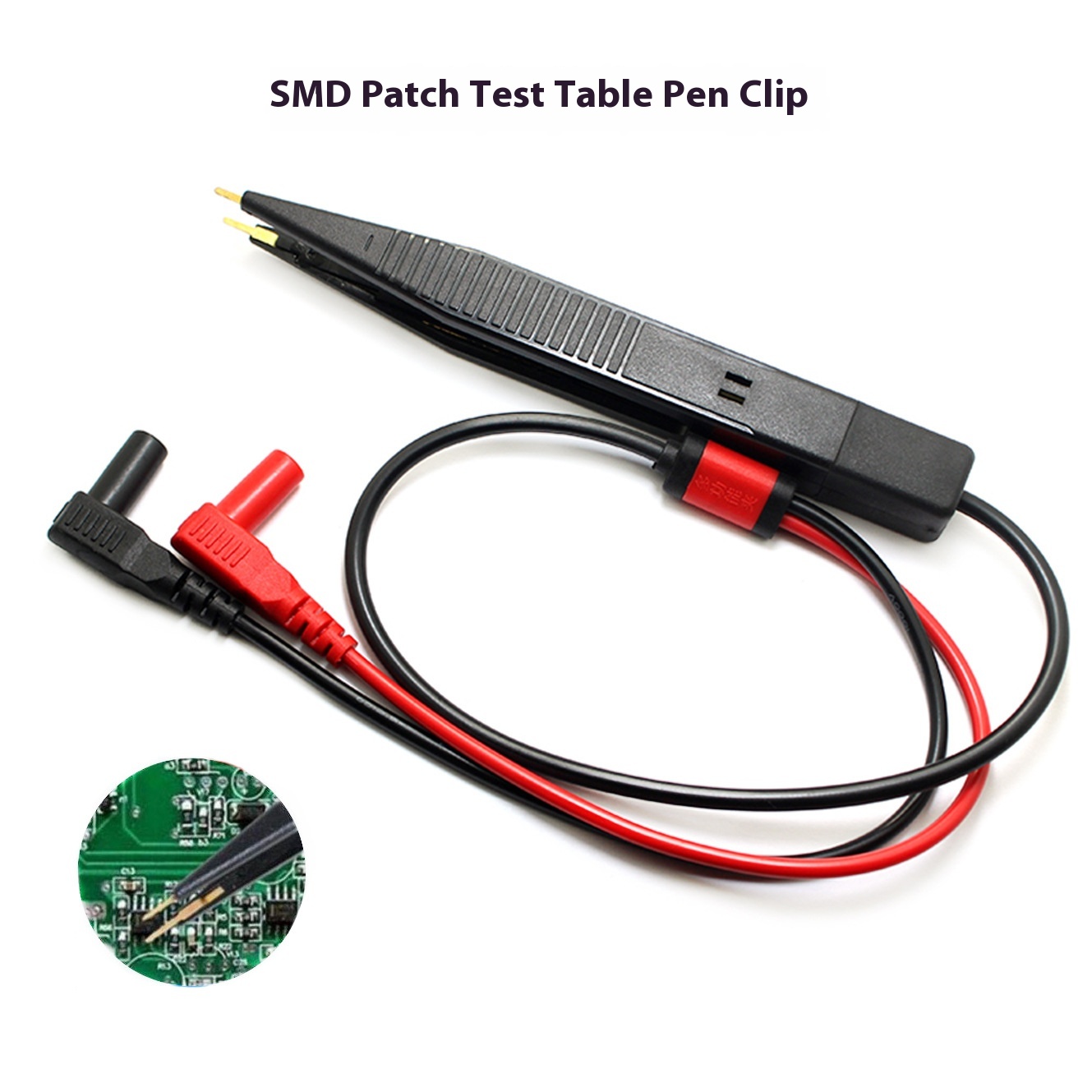 SMDMulti-purpose LCRCapacitance Test Pen SMDPatch Table Pen Clip Tweezers Patch Inductance Test Clip