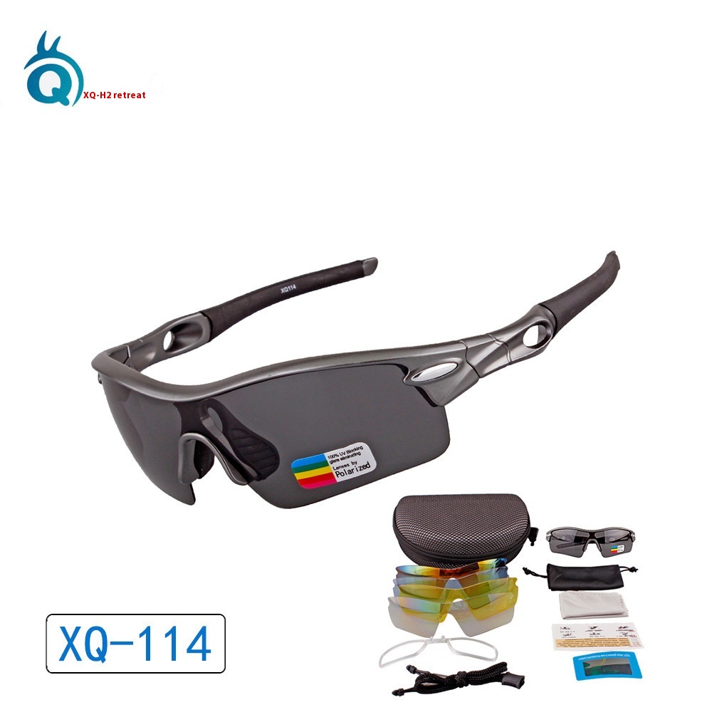 Bicycle Riding Glasses Outdoor Sports Polarized Sunglasses Genuine Electroplating Off-road Motorcycle Goggles