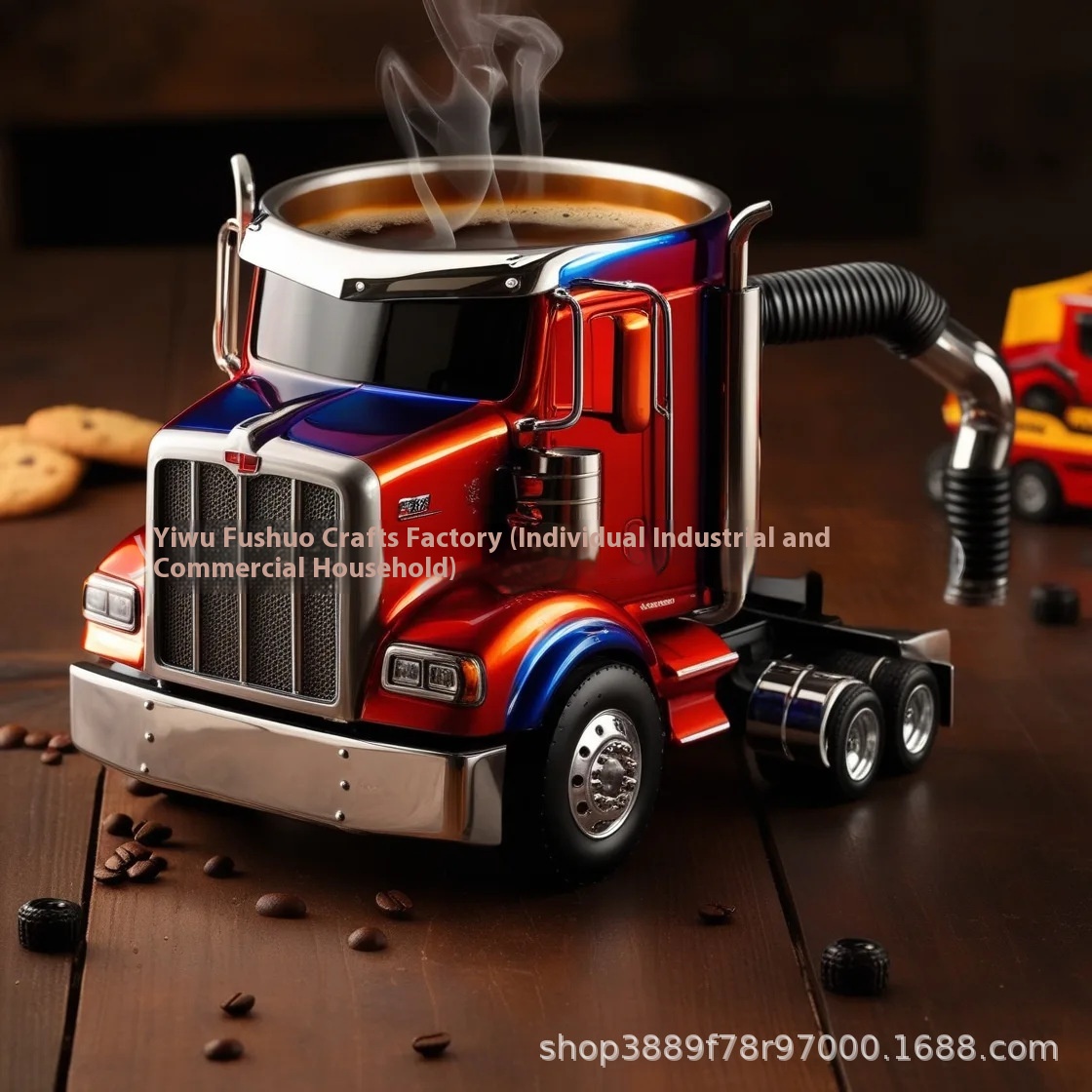 Semi-Truck Coffee Mugs半卡车咖啡杯