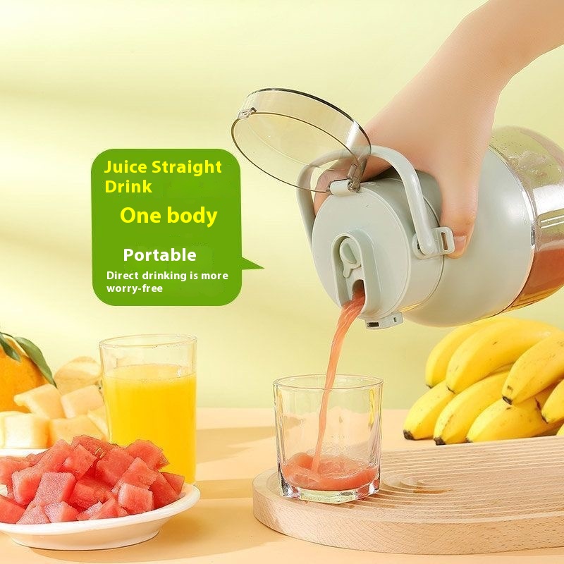 Portable Juicer Blender Cup Small Household Multi-function Juicer Wireless Electric Fruit Juicer Cup Ton Barrel