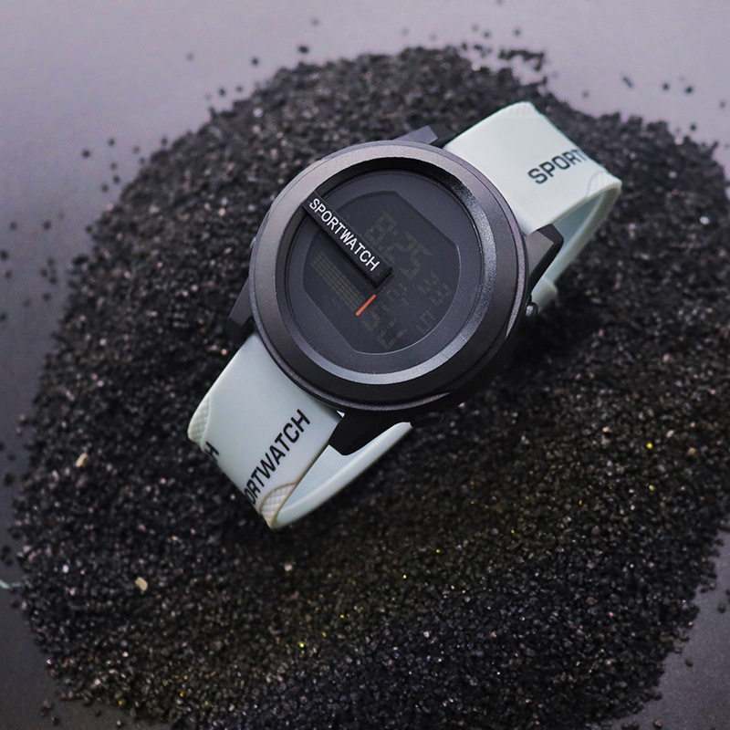 50 MWaterproof Watch–Futuristic Outdoor Luminous Sports Digital Watch