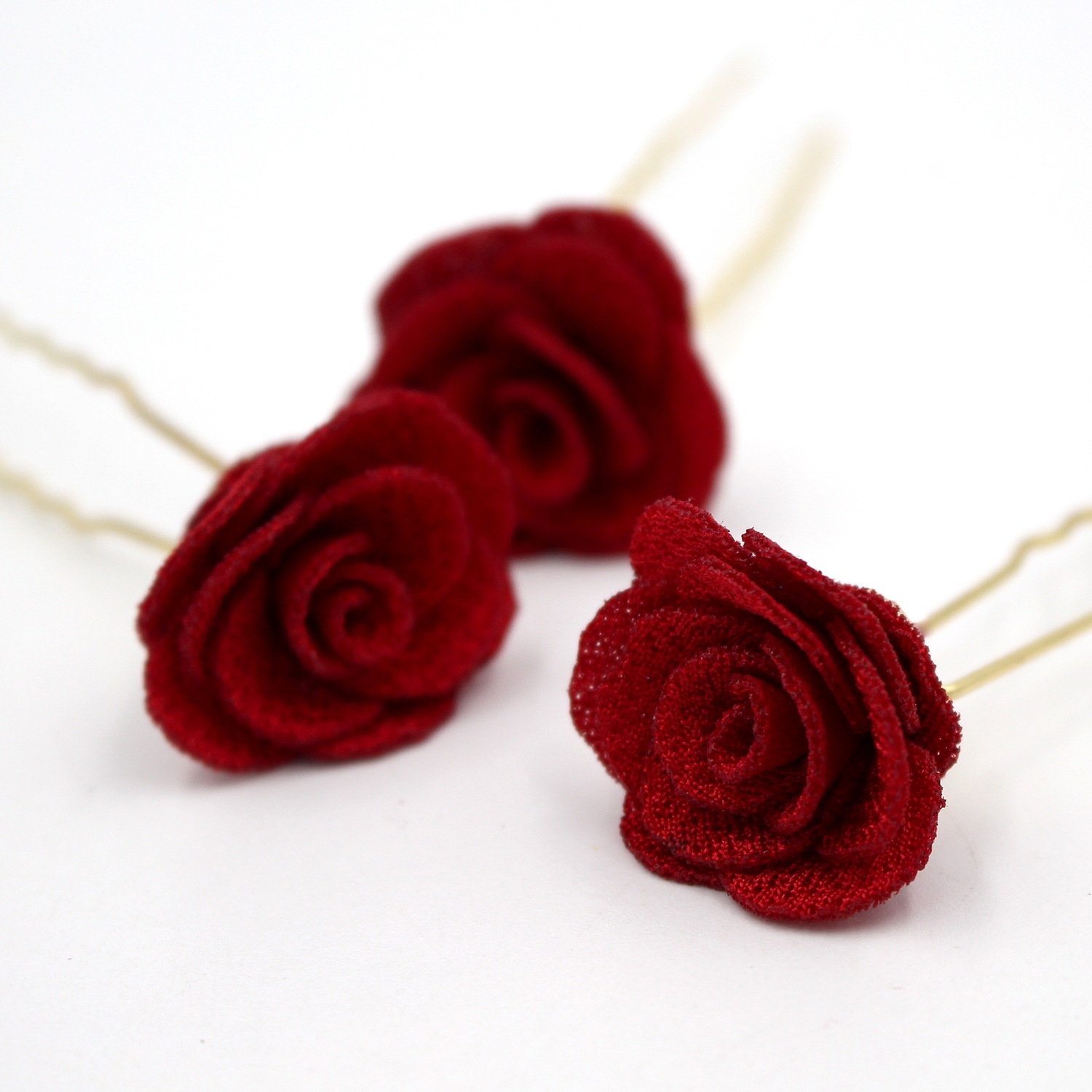 O897 Forest Style Small Flower Bridal Headdress Sweet Wedding Dress Hair Fork Foreign Trade Wedding Jewelry