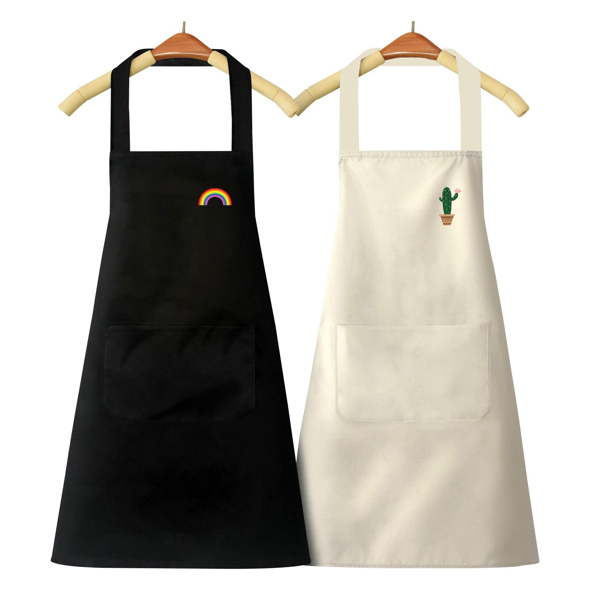 Can Hold Mobile Phone Waterproof And Oil-Proof Apron For Catering In Winter Kitchen Home Work Men's Super Special Fashionable Classy