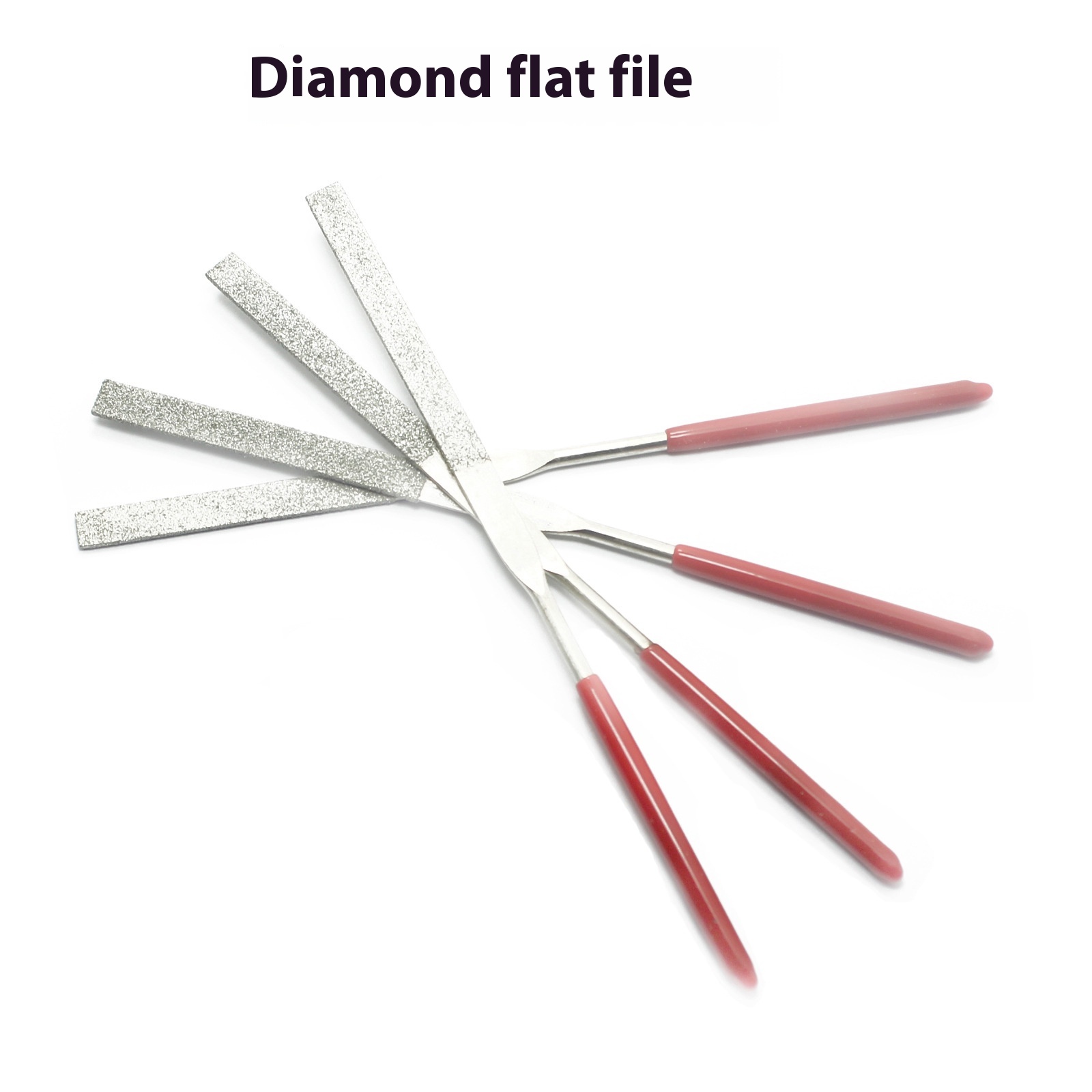 Electroplated Diamond File Mobile Phone Repair Shell Frame Grinding Knife Plastic File Flat File Assorted Files