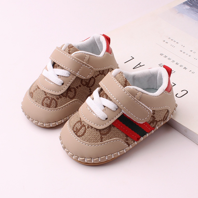 Spring And Autumn Baby Shoes Hand-sewn Soft-soled Baby Shoes Toddler Shoes 2701
