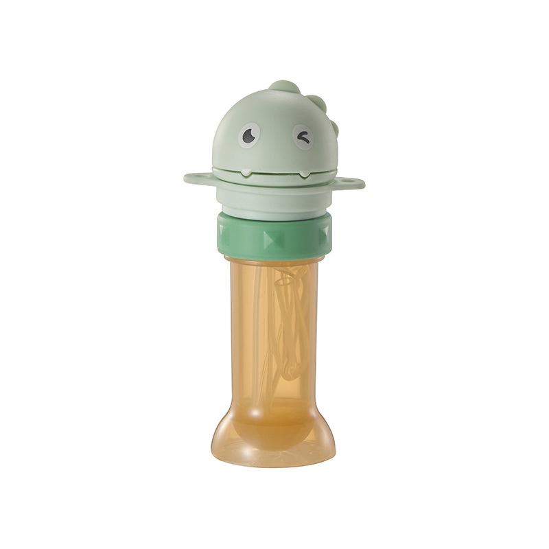 Household Dinosaur Straw Cap For Children,Anti-choking Baby Straw,Universal Mineral Water Bottle Cap With Straw And Adapter