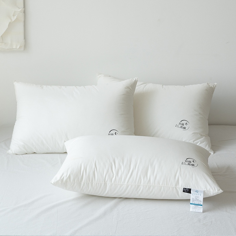 Antibacterial And Anti-mite Pillow100%Cotton Washable Children's Pillow Core Anti-pressure Neck Protection Adult Pillow