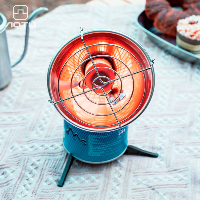 Upgraded Camping Heating Stove Mini Electronic Ignition Autumn And Winter Fishing Tent Heater Gas Gas Small Sun