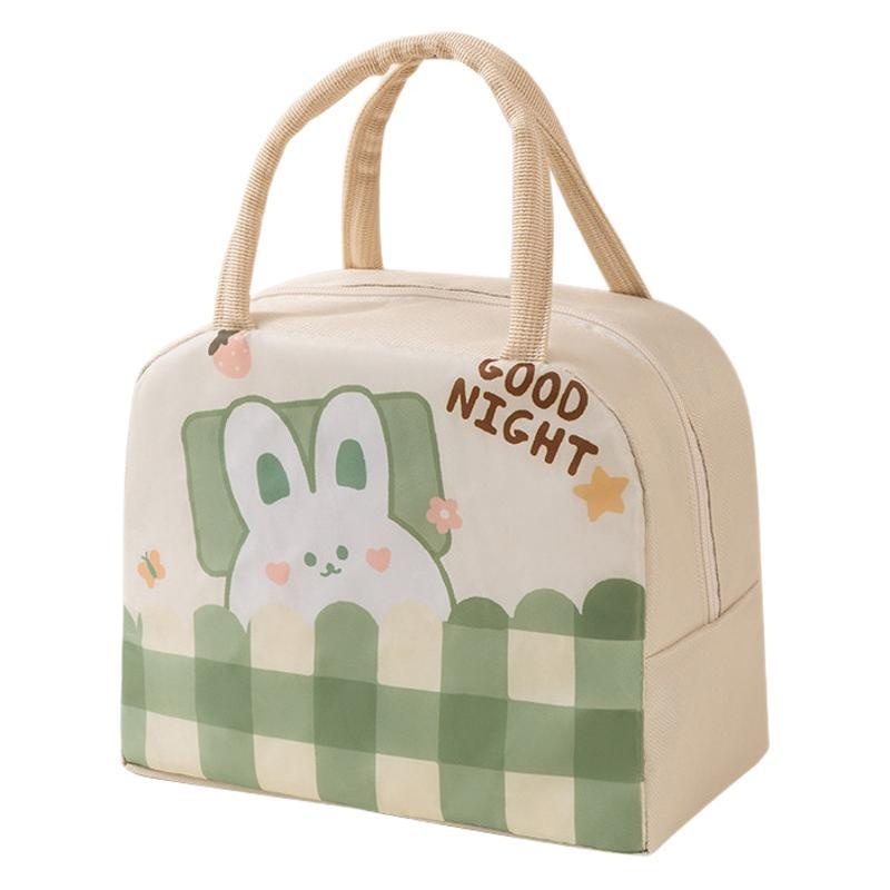 Lunch Box Bag Cute Thickened Aluminum Foil Thermal Ulation Cold Cartoon Lunch Bag Office Student Portable Thermal Ulation Lunch Bag