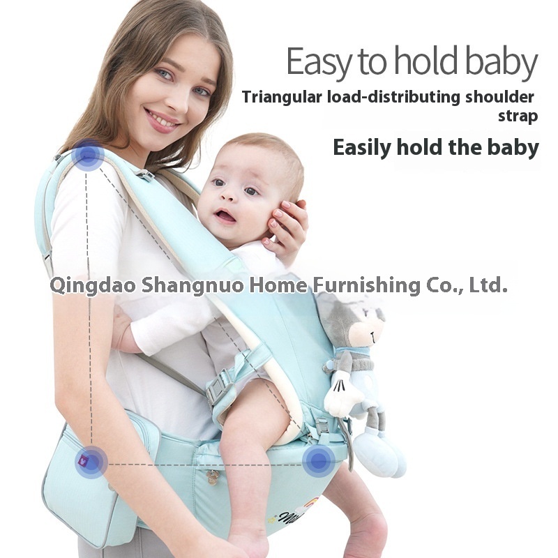 Waist Stool Baby Lightweight Four Seasons Multi-functional Front And Rear Dual-use Strap Baby Hug Baby Artifact Hug Support Out Stool