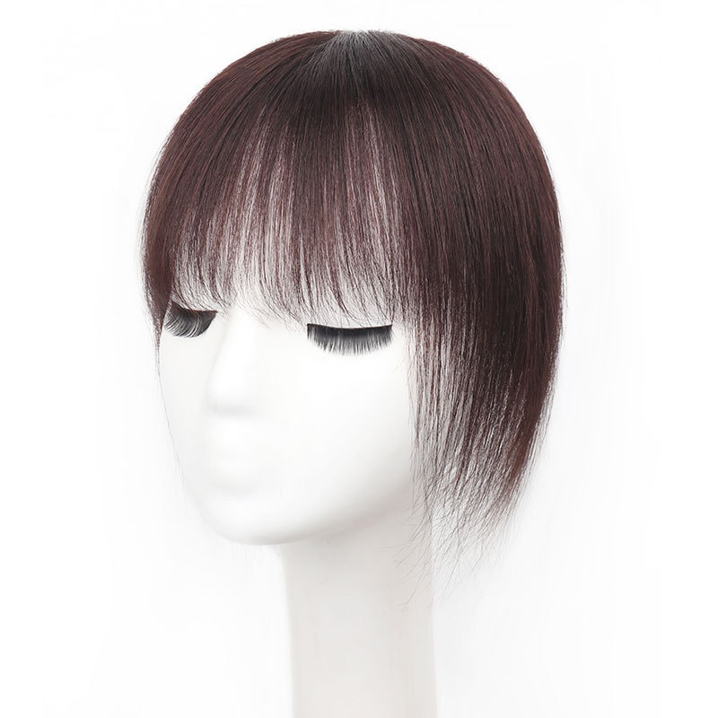 Xuchang Wig Piece Real Hair Top Reissue Piece To Cover White Hair Supplementary Hair Quantity Ladies Hair Block In Stock