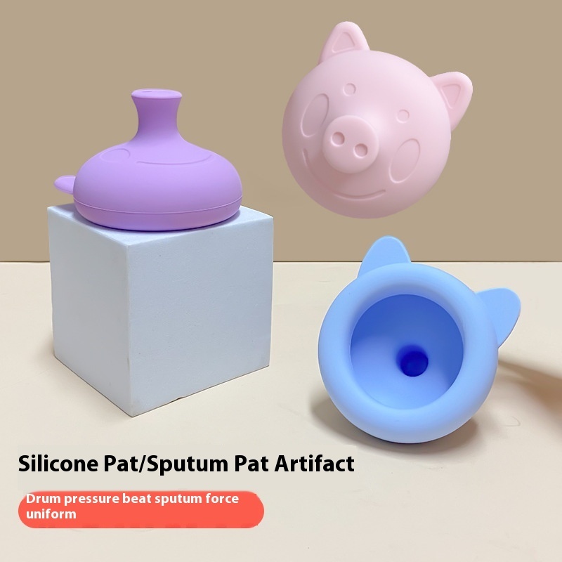 Piglet Baby Back Patting Burping Device Baby Anti-flatulence And Anti-spitting Up Back Patting Artifact Sputum Remover Silicone Sputum Patting Device