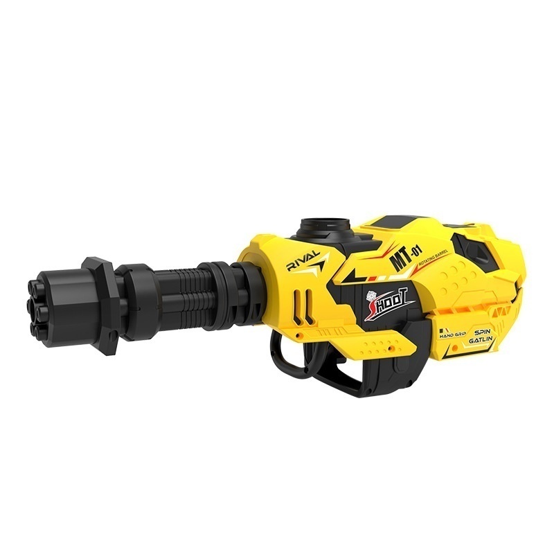 Gatlin Mechanical Gun Boy Electric Continuous Hair Toy Outdoor Interactive Battle Chicken Toy