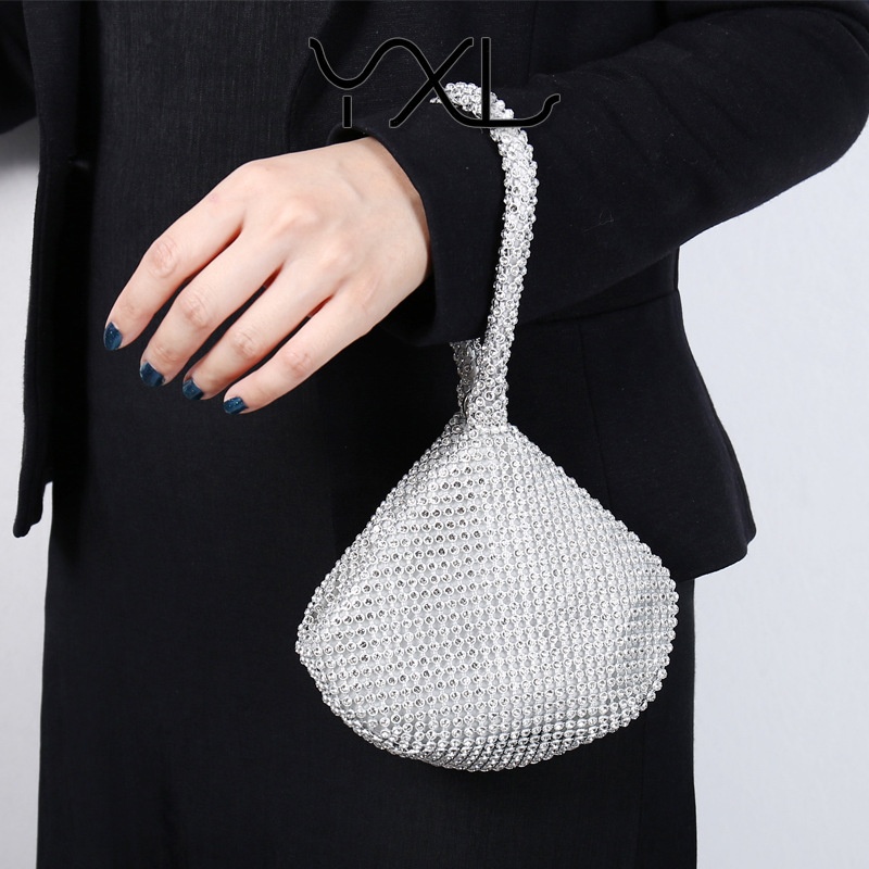 Evening Bag Diamond Handmade Bag Banquet All-match Evening Bag Mine Handbag