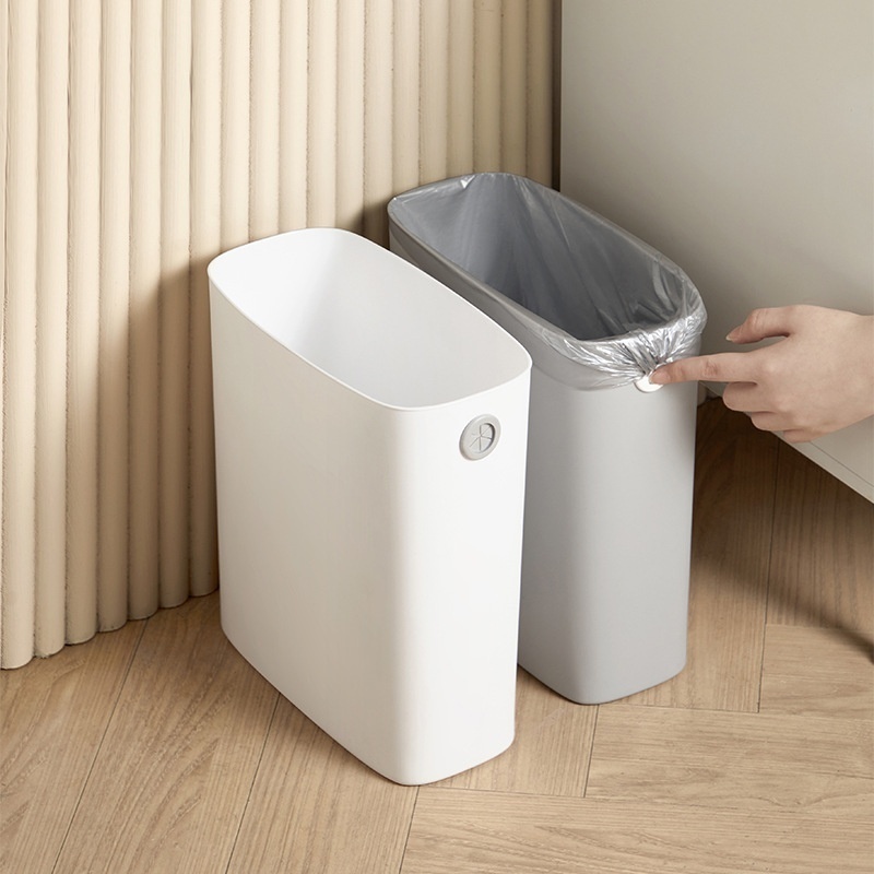 [Hedou]Kitchen Trash Can Household High-value Living Room Bathroom Gap Toilet Gap Plastic Trash Can