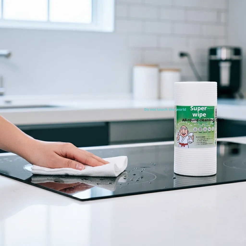 [Super Clean] Super Cleaning Cloths 6 Rolls Family Set