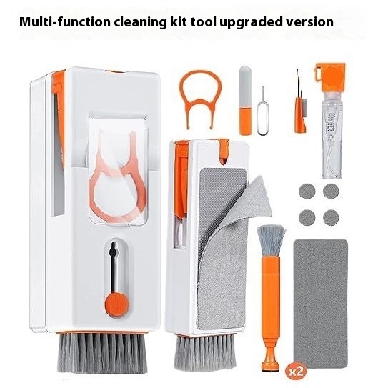 Cross-mirror Explosions Multifunctional Cleaning Pen Computer Keyboard Brush Cleaning Suit Headset Cleaning Pen Mobile Phone Screen Wiper