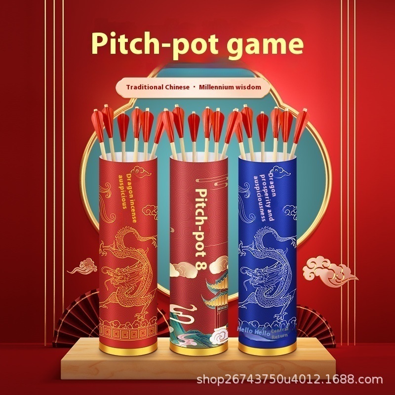 Outdoor Pot Throwing Arrow Annual Meeting Garden Antique Activity Indoor Group Building Expansion Props Fun Sports Games Game