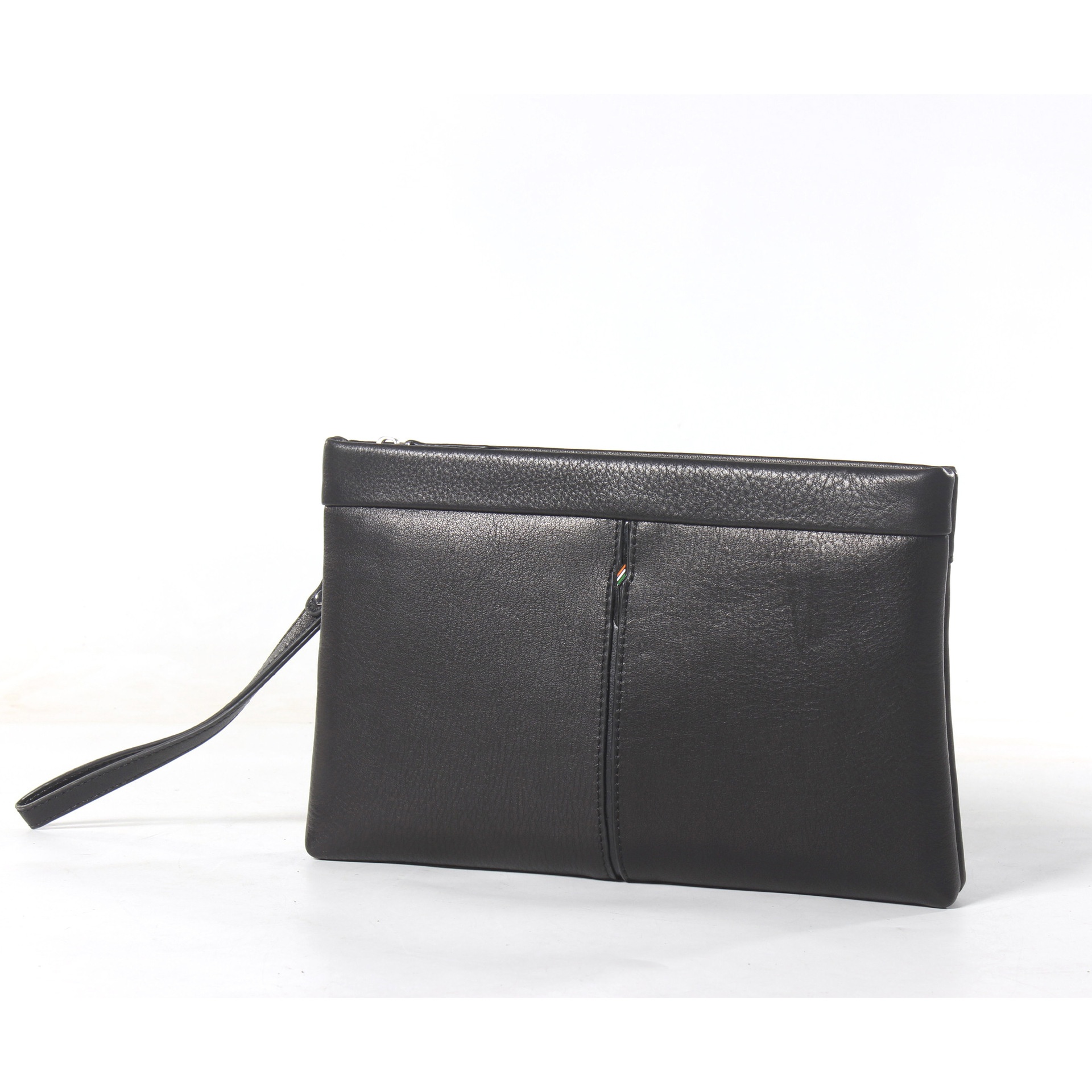 Natural Fall Men's Handbag First Layer Cowhide Envelope Bag Men's Business Casual Wallet Genuine Leather Men's Bag