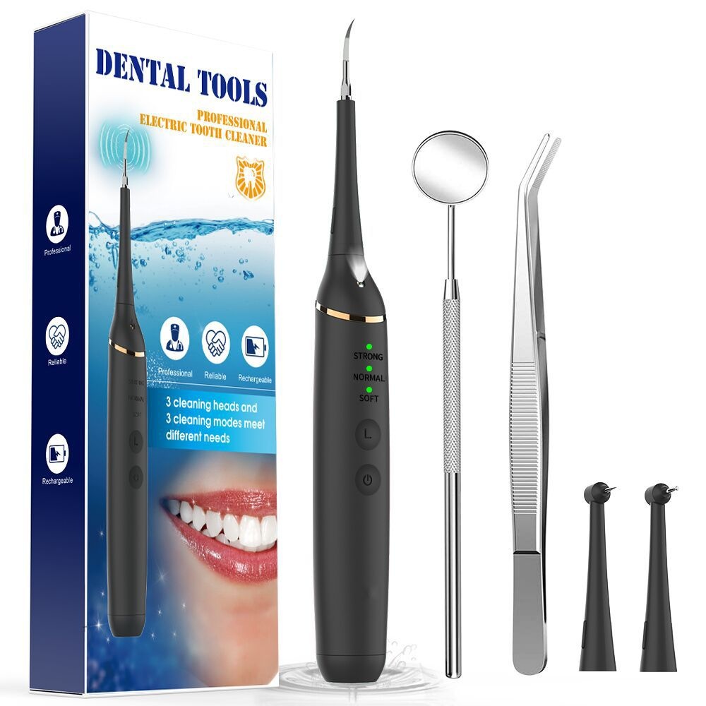 Electric Tooth Cleaner, Portable Teeth Cleaning And Beautytrument, Dental Care Tool, Tooth Calculus Removaltrument