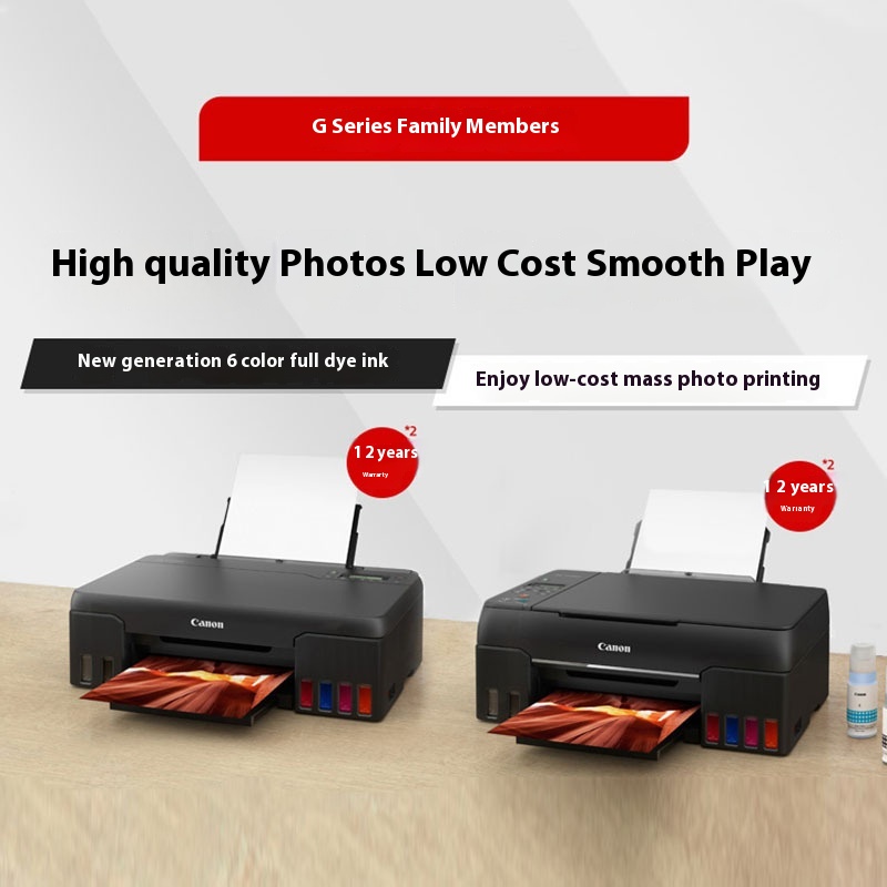 Original Canon G580/ G680 Six-color Ink-added Color Printer Copy Scan Wireless Photo All-in-one Machine