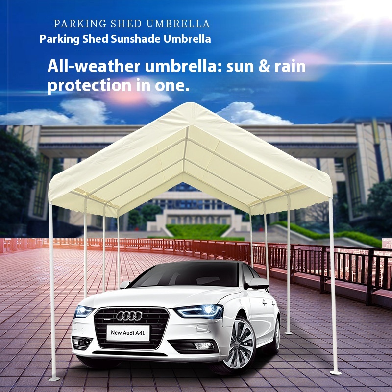 Small Household Sunshade Parking Shed Simple Car Mobile Garage Canopy Night Market Activities Outdoor Rain Shelter Tent
