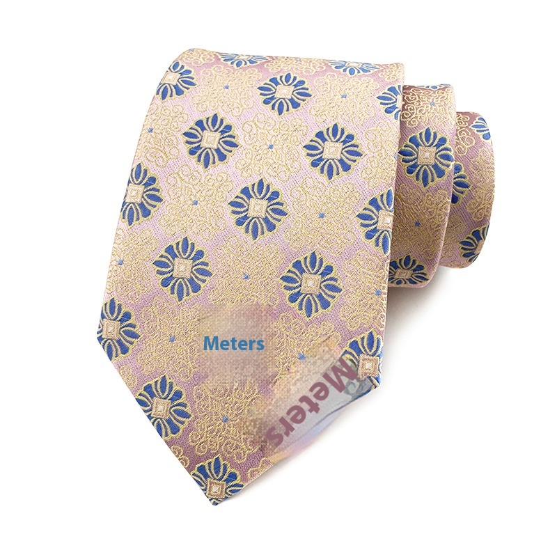 Business Paisley Cashew Flower Polyester Fashion Men's Tie