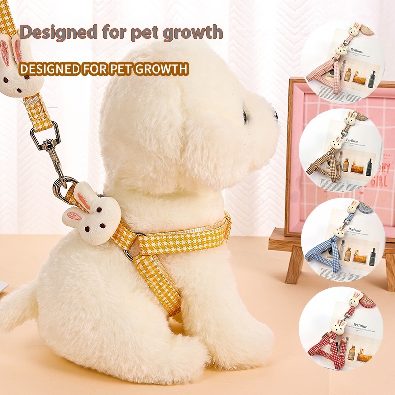 Pet Traction Rope,Dog Chest Harness,Dog Walking Rope,Dog Chain,Dog Outdoor Chest Harness Traction Rope