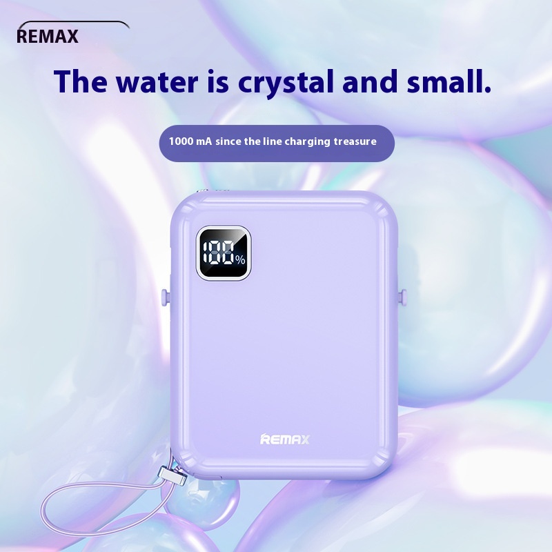Remax Bingya Compact Portable Power Bank PDComes With ALine Fast Charge10000 MAh Digital Display Mobile Phone Mobile Power Bank