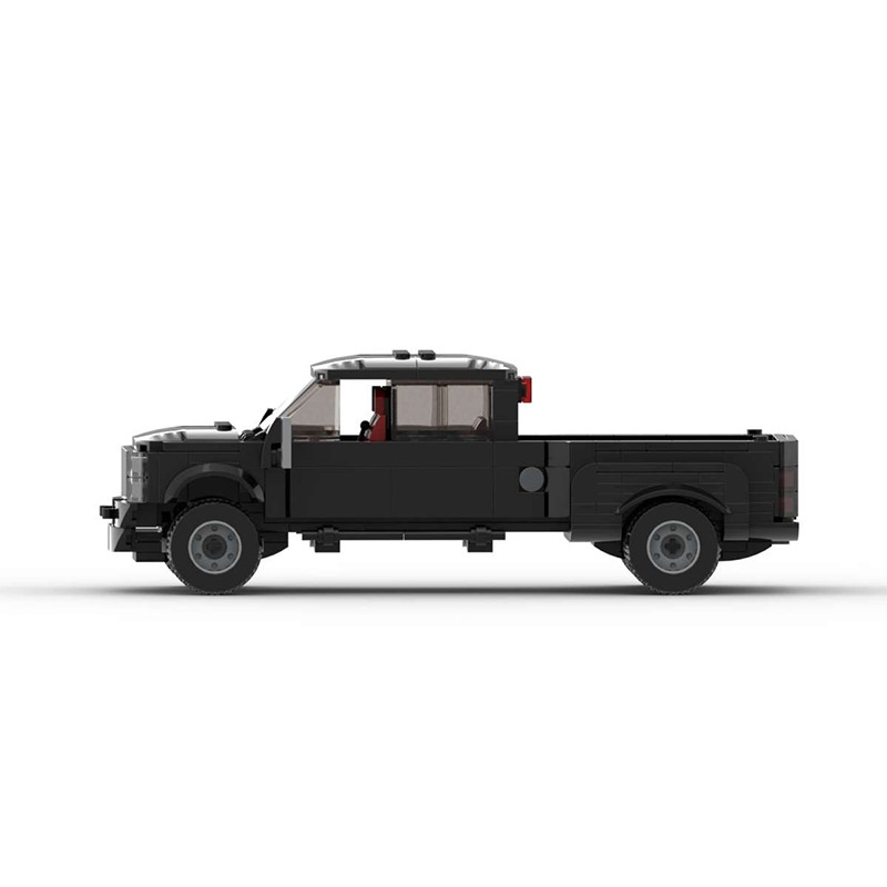 Moc Building Blocks Are Compatible With Lego 63386 Racing Speed Series 8-Grids Off-Road Hardcore Ford F-450 Building