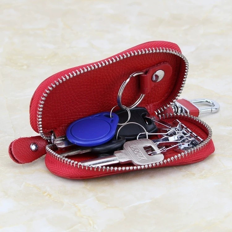 Crocodile Pattern Car Key Bag Elegant Violin Shape Car Key Bag Door Key Protection Cover