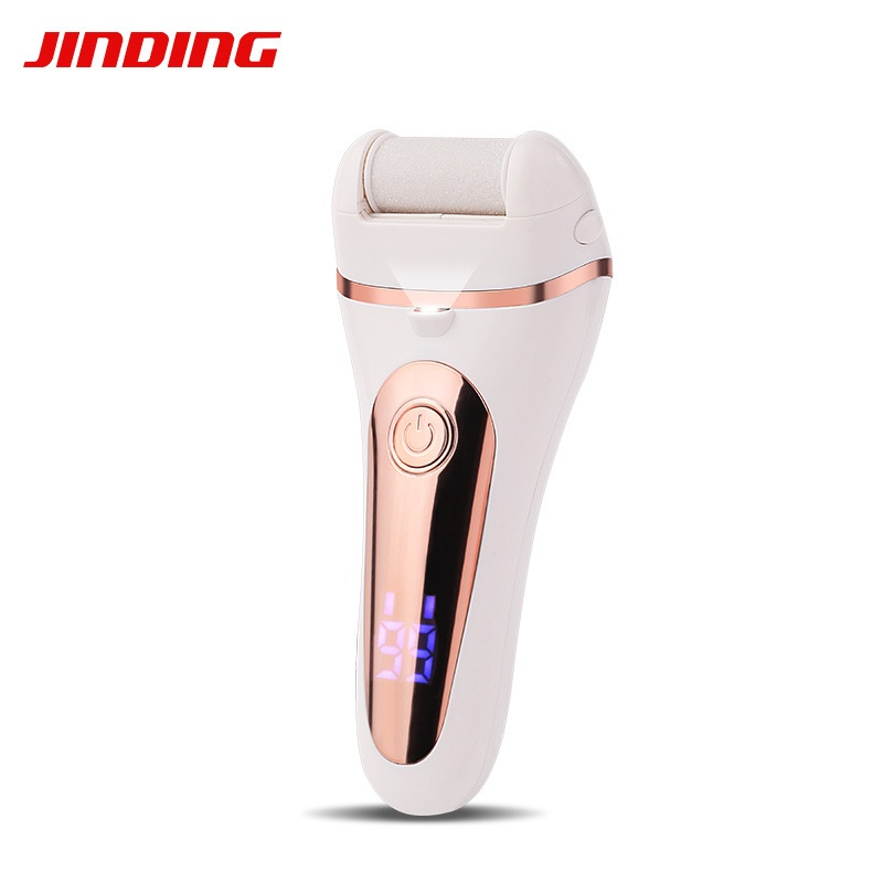 Jinding Electric Foot Grinder Digital Display Pedicure Machine Dead Skin Remover Callus Waterproof Peeling Machine With Light