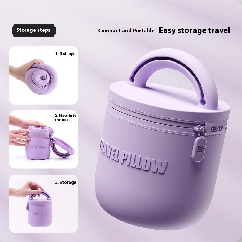 EVERYTHINK Sleeping Hole Travel Pillow Aircraft Sleeping Ostrich Pillow Neck Pillow Neck Pillow Headrest Portable U-shaped Pillow