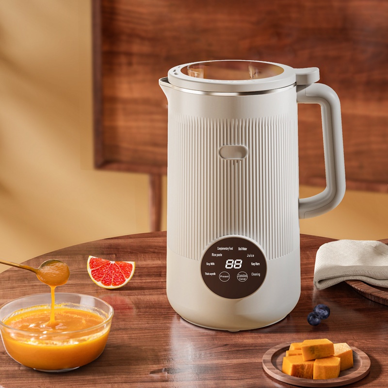 1 Liter Broken Wall Soy Milk Machine Household Broken Wall Machine No Filtering No Soaking Beans