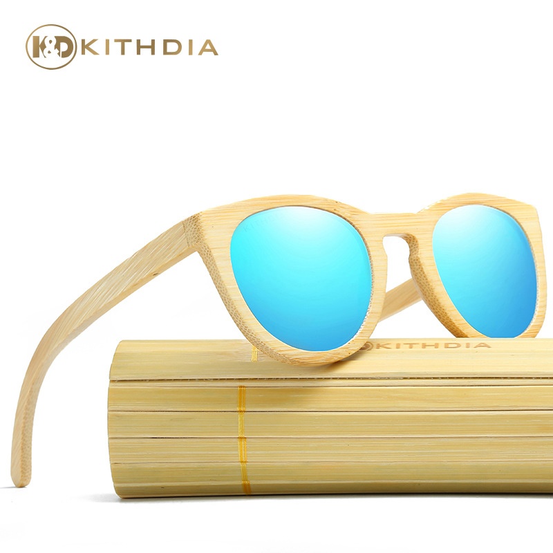 Exclusive Fashion Bamboo Sunglasses Versatile Fashion Ladies Wooden Sunglasses KD026