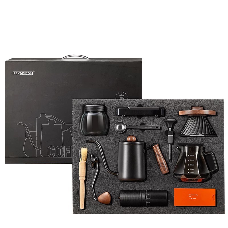 Portable Hand-cranked Coffee Grinder Set