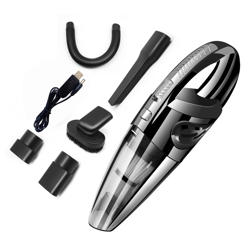 Portable Car Vacuum Cleaner Wireless USBCharging Household Strong Suction High Power Handheld Car Vacuum Cleaner