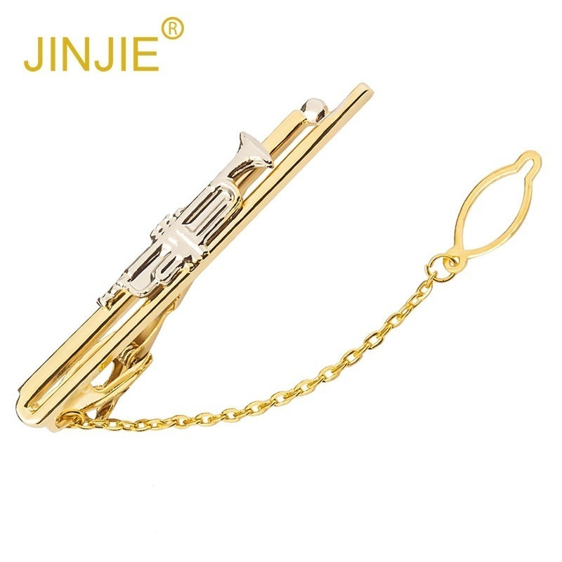 Small Metal Tie Clip Men's Business Professional Tie Clip Fashionable All-match Korean Tie Clip