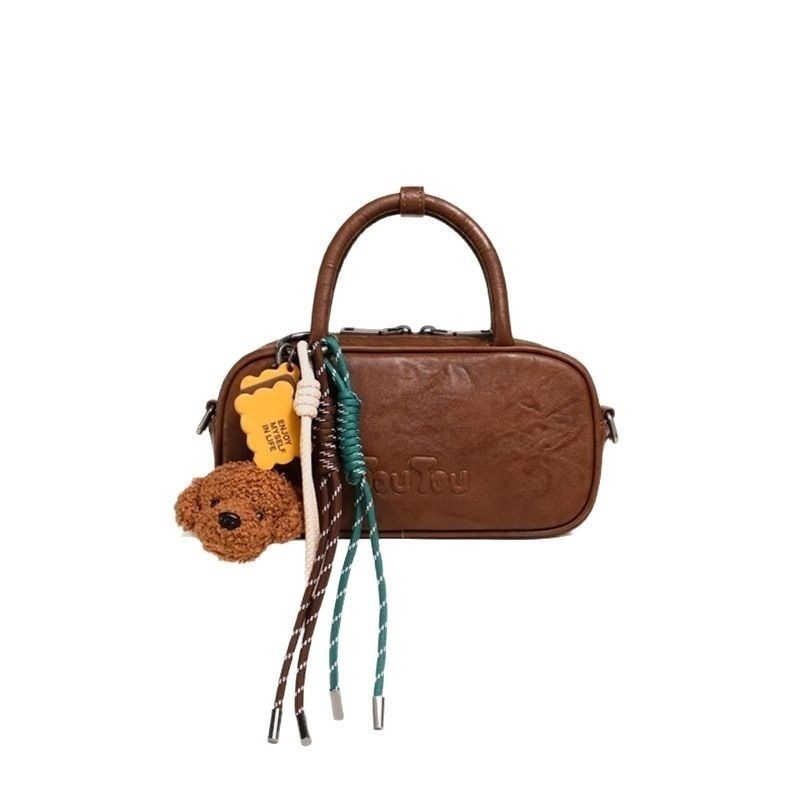TOUTOU Spring Sandwich Biscuit Series Imitation Plant Bowling Bag Underarm Bag Backpack Collection