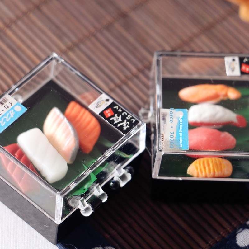 Dollhouse Dollhouse Mini Food Toy Accessories BJDPeripheral Scene Bento Plate Parts Japanese Signature Sushi