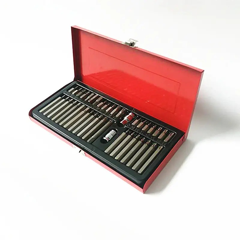 40-piece Set Of Hexagonal Plum Star Screwdriver Bit Set Auto Repair Tools