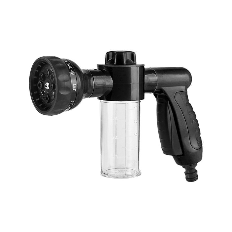 Household8-function Foam Spray Pot Car Wash Water Gun Foam Water Gun Cleaning Brush Car Artifact Foam Gun