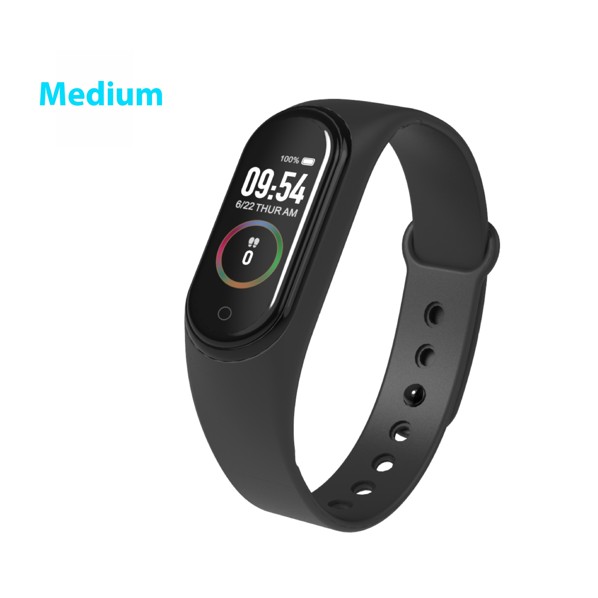 M4 Smart Bracelet Electronic Products Fashion Health Heart Rate Blood Pressure Monitoring Step Counting Sports Bracelet
