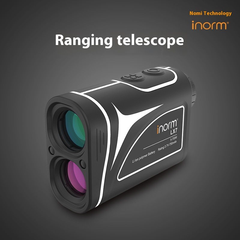 Inorm Laser Rangefinder Telescope Lithium Battery Outdoor Golf Electric Power Distance Speed Height Angle Measurement