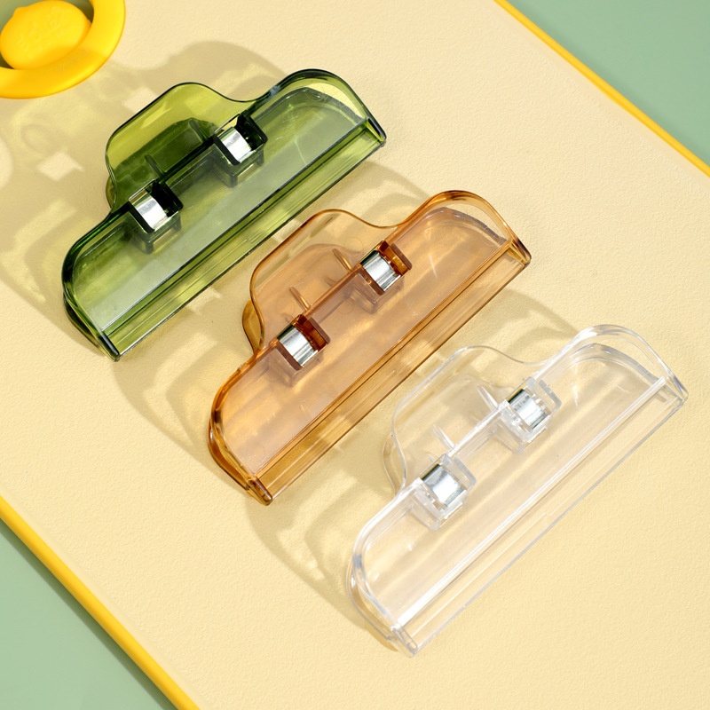 Light Luxury Strong Household Food Sealing Clip Plastic Bag Sealing Clip Milk Powder Tea Snack Bag Sealing Clip