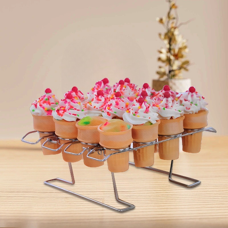 Cupcake Dessert Egg Tart Iron Storage Rack Baking Tools Coffee Capsule Rack