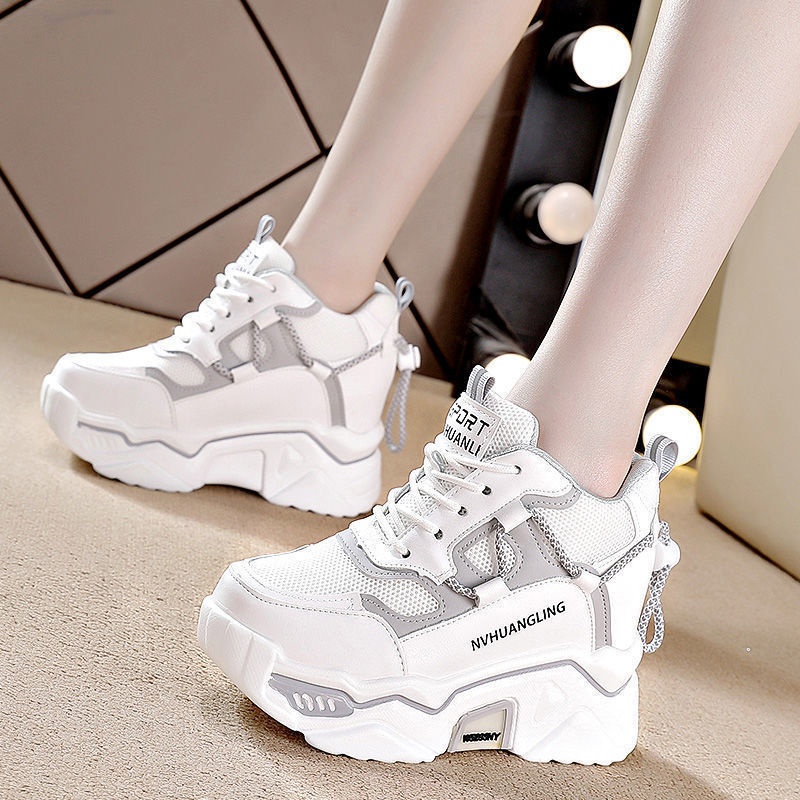 Platform Chunky Sneakers – High-heel Casual Sports Dad Shoes